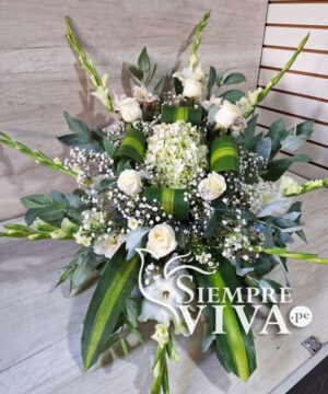Lágrima Fúnebre Blanca – Homenaje de Pureza y Paz